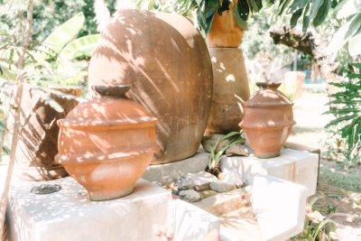 Zo geef je jouw tuin een warme uitstraling met aardtinten